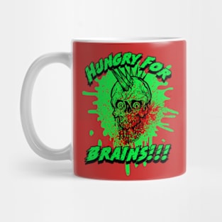 Hungry For Brains Graphic Mug